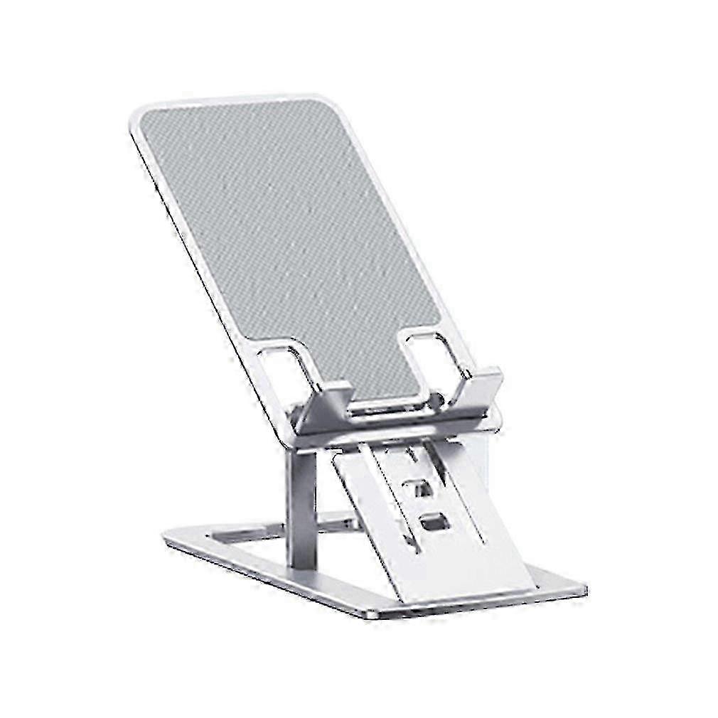 Aluminum Alloy Mobile Phone & Tablet Stand - Adjustable Holder for iPad, Smartphones & Devices, Stylish & Sturdy Design