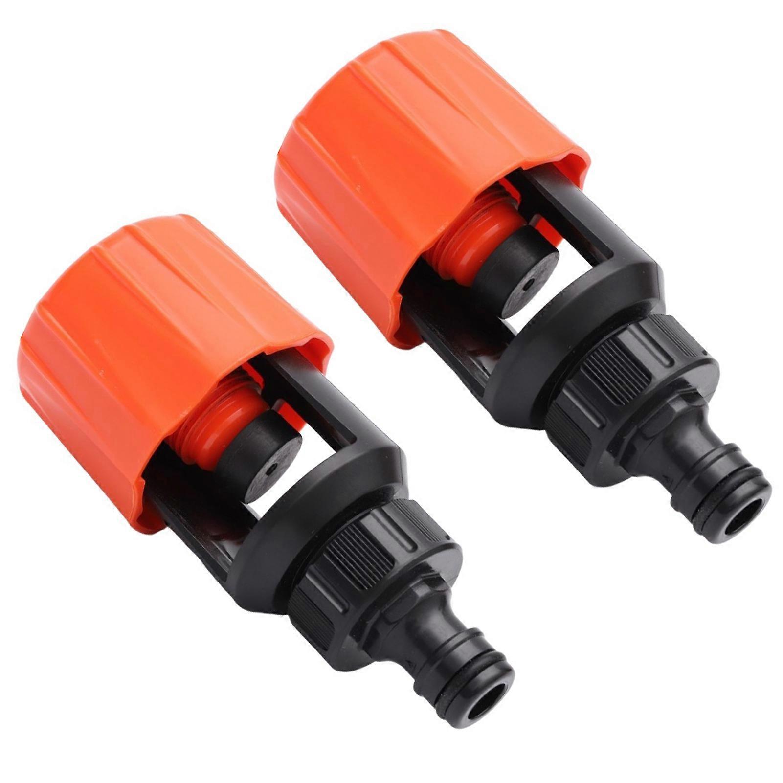 1/2" Adjustable Quick-Release Faucet & Hose Connector, Garden Bathroom Leakproof Faucet Adapter for Sink Hose