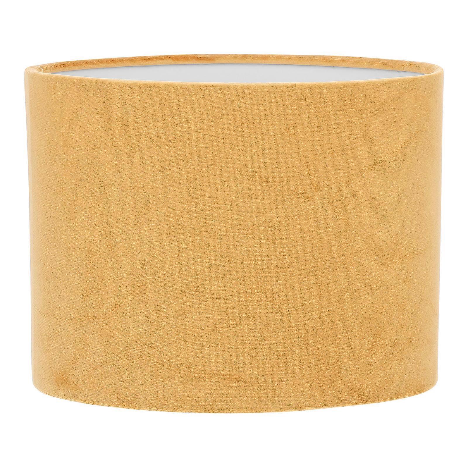 1pc Oval Decorative Lampshade Cloth Lamp Cover Table Light Accessory