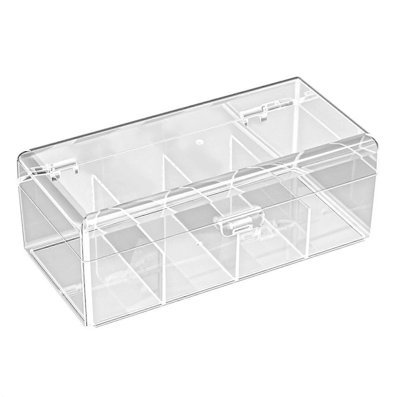 Transparent playing card case, transparent card storage box, card collection Card deck box for playing cards, card holder, business card organizer