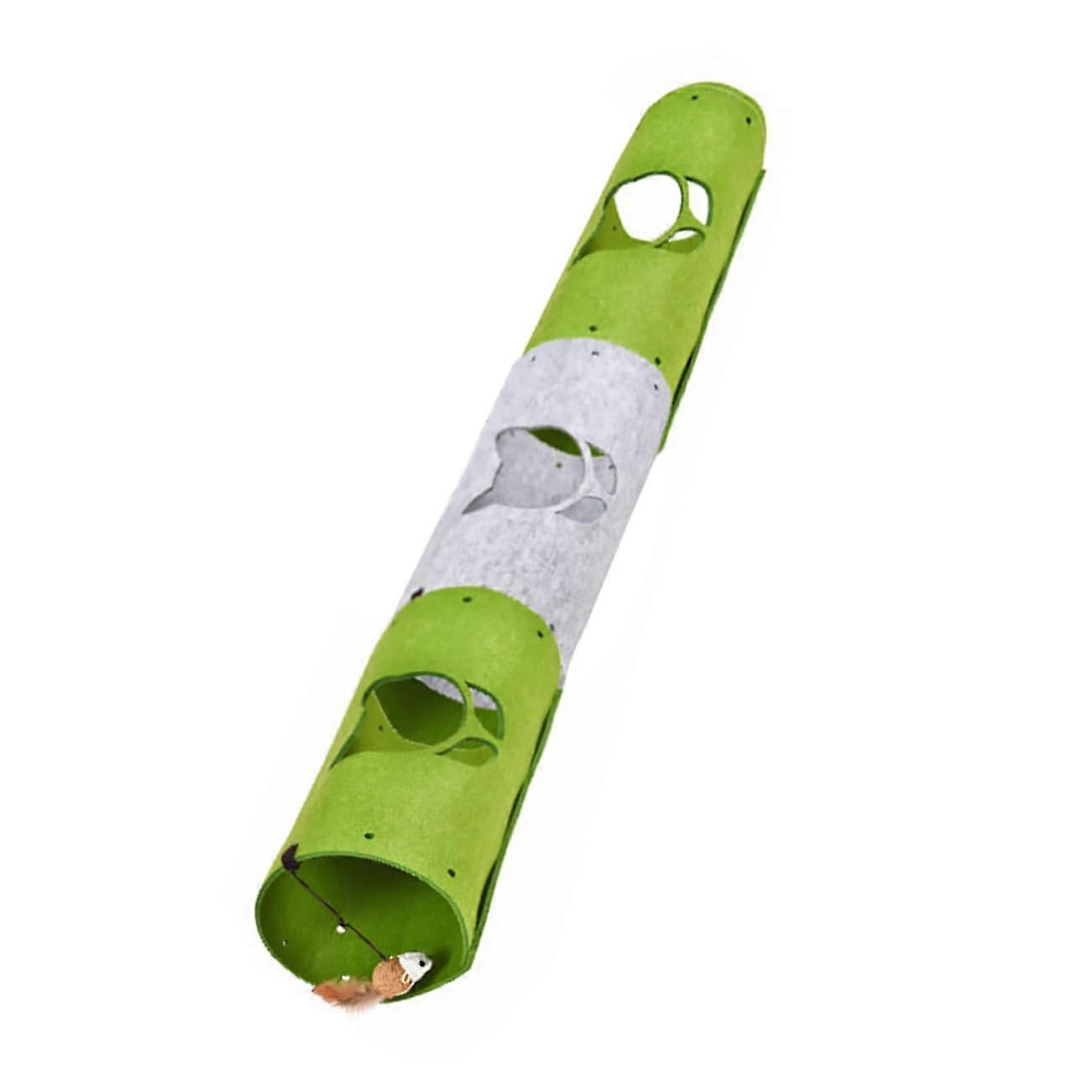 1piece Cat Tunnel Toy Set, Indoor Removable SpaceSaving Tunnel for Cats, Kittens, and Small Pets, Easy to Assemble, Made of Safe Material.