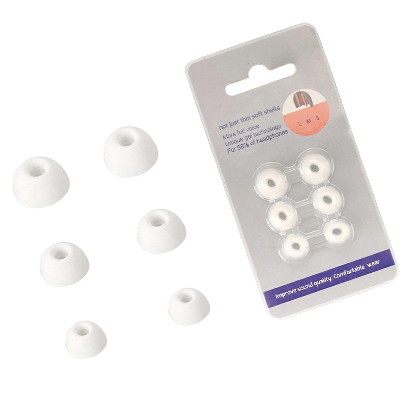 Portable Silicone Ear Tip set Replacement Earbud Tip Ergonomic Silicone Ear Tip for Noise Cancelling for Earbud Ear Multicolor