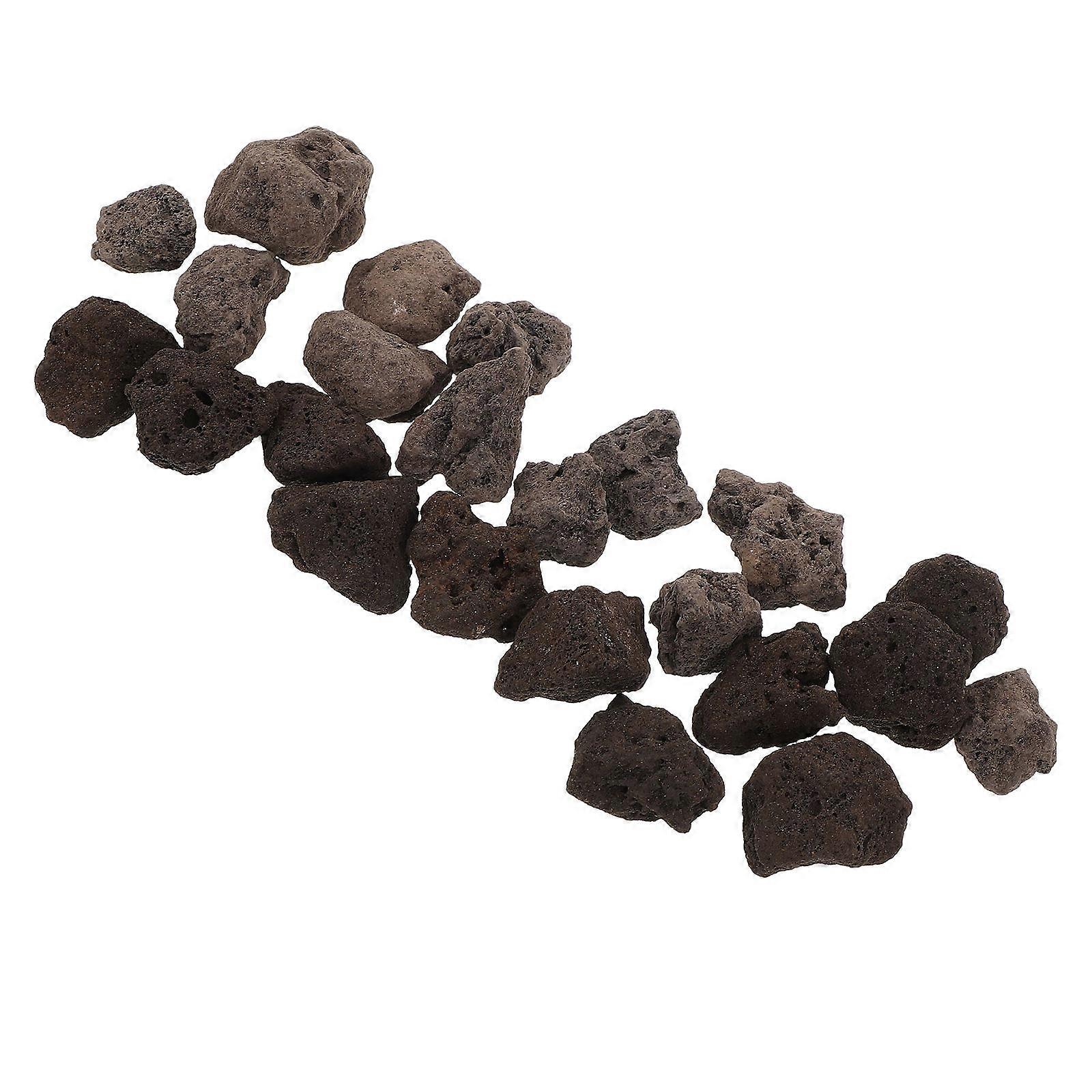 Lava Stone Volcanic Rock For Scientific Understanding Diy Crafts Feng Shui Ornaments 200g Black Irregular