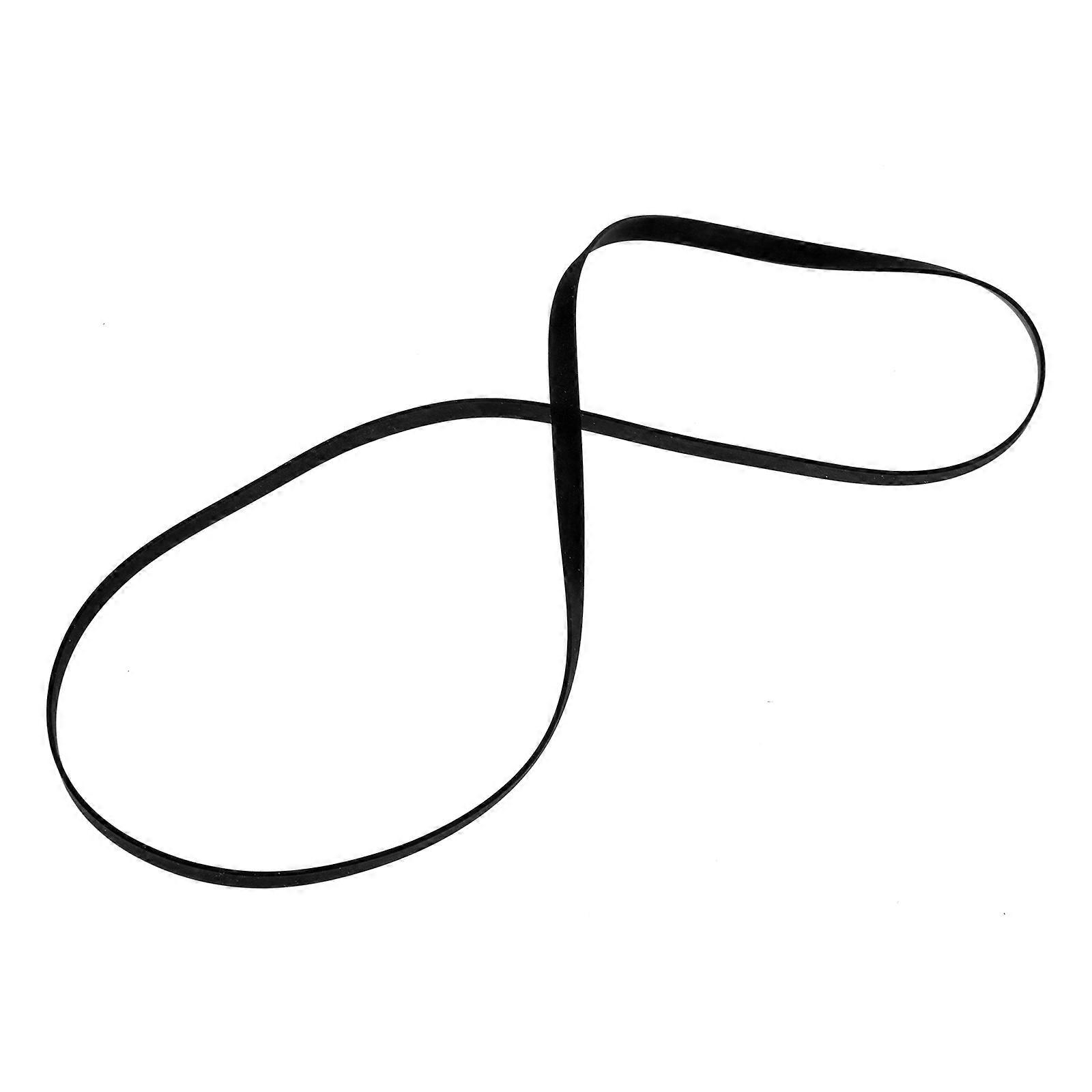 Turntable Belt Replacement, Recorder Rubber Belt Record Player Belt Phonograph Belt Recorder Replacement Belt Black Cassette Player Rubber Belts For