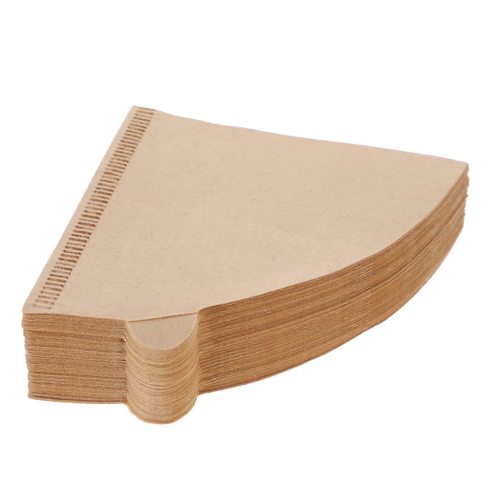 Coffee Filter Paper Cone for Espresso Brewing with 100Pcs Disposable Sheets