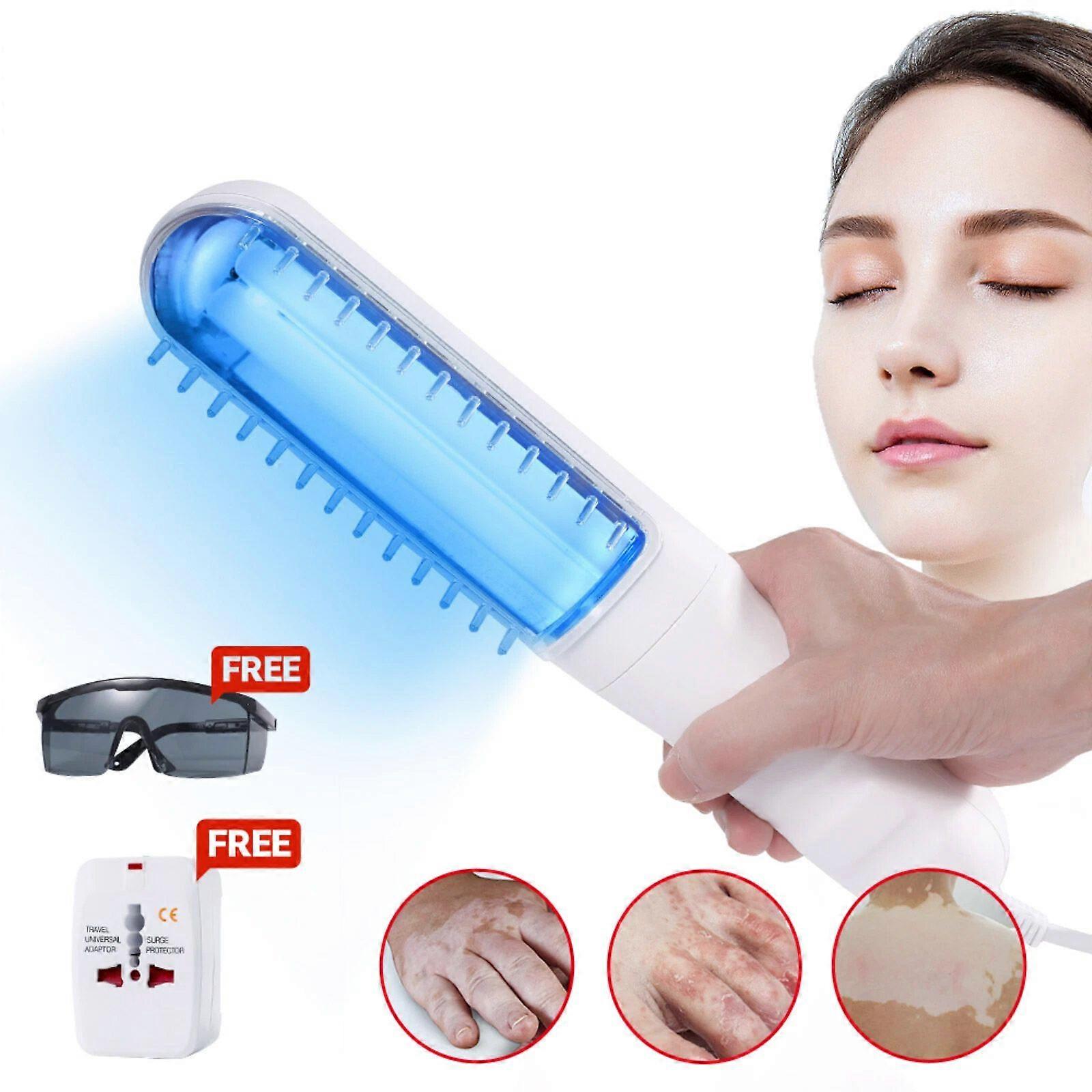 311nm Ultraviolet Phototherapy UVB Lamp for Eczema Psoriasis Vitiligoip