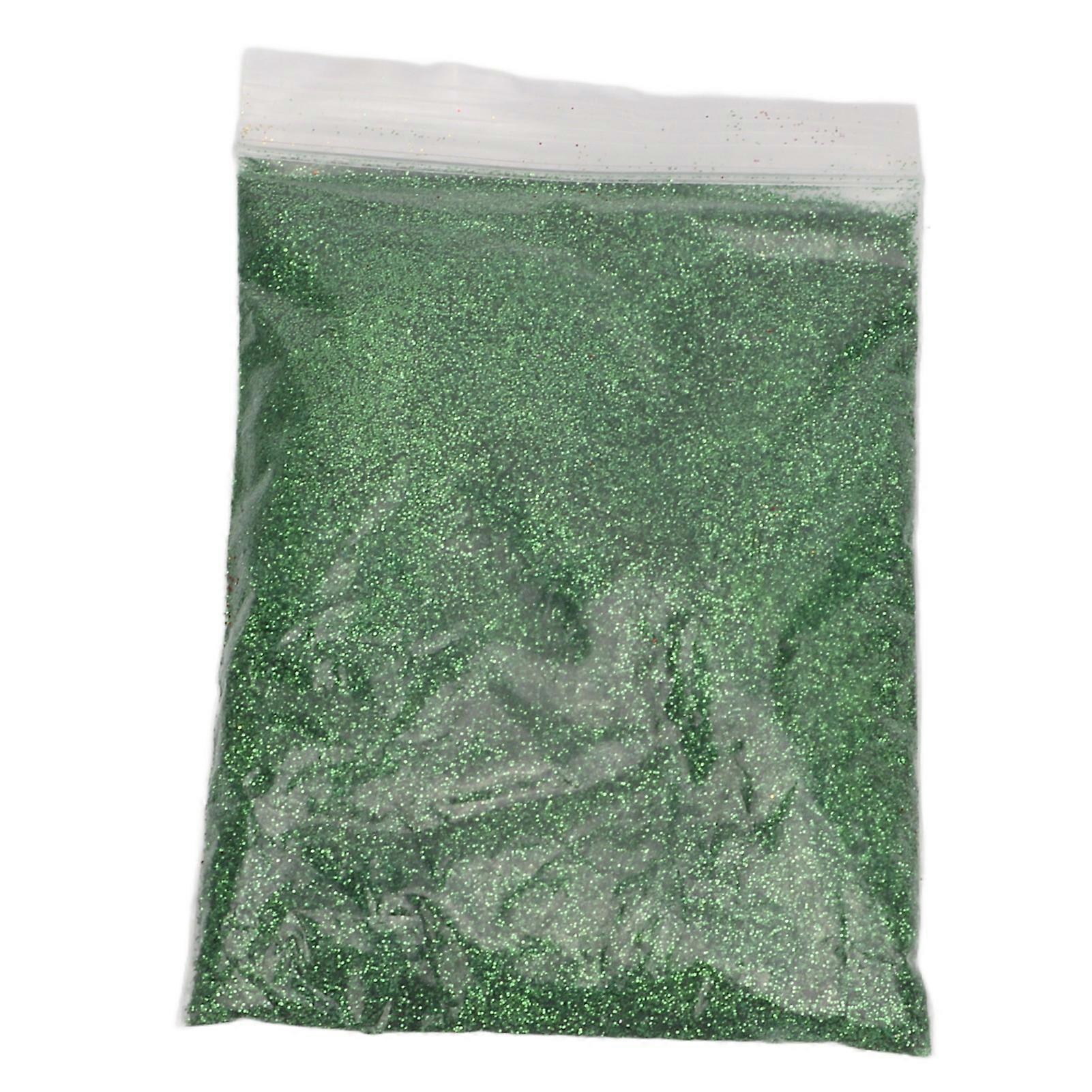 Extra Fine Glitter 50g Shiny Sparkles Gorgeous Eye Catching Widely Used Easy Removal Craft Glitter for Nail Card FaceGreen