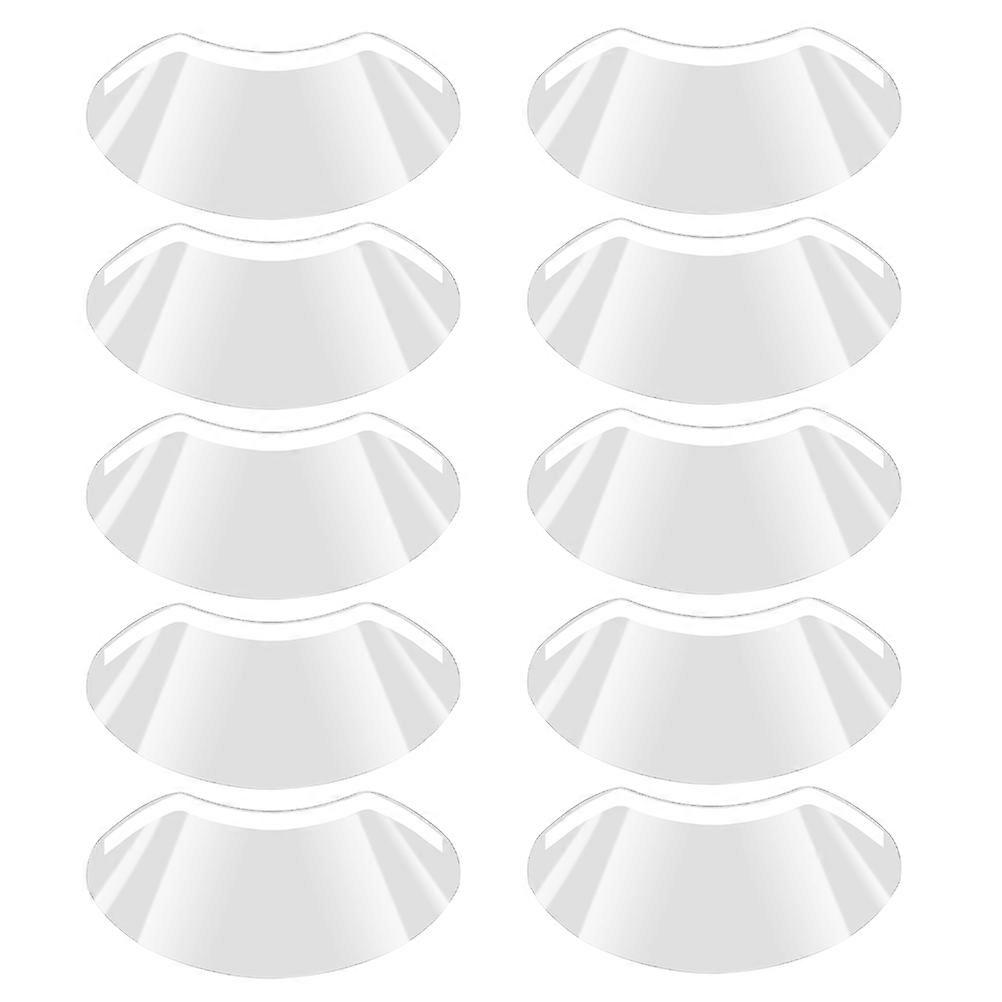 Transparent Plastic Eye Shields for Shower and Hair Cutting Comfortable Universal Fit Use 50pcs