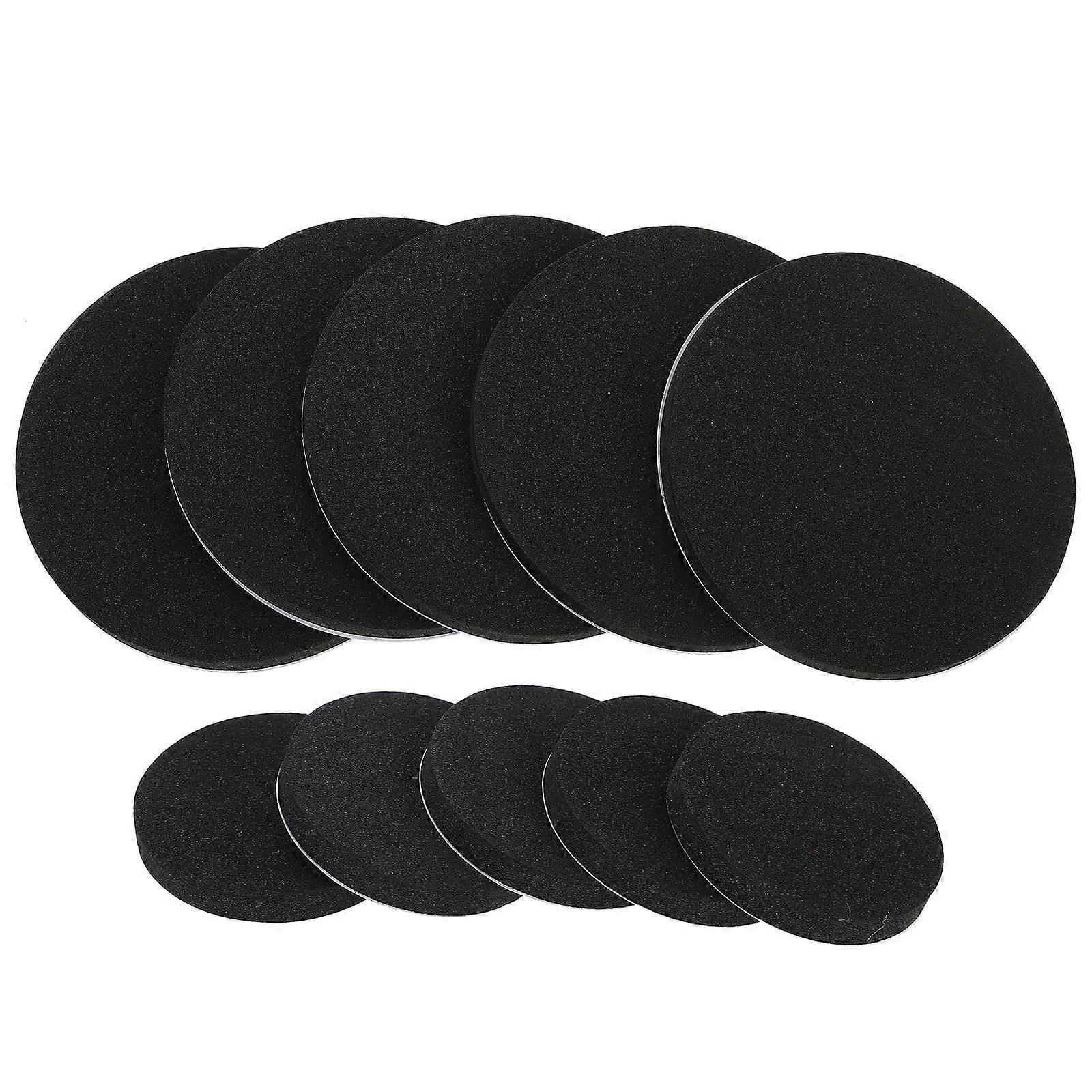 20pcs Round Corner Protectors Durable Self Adhesive for Furniture, Tables, Walls & Cabinets Shockproof Safety Pads in Black