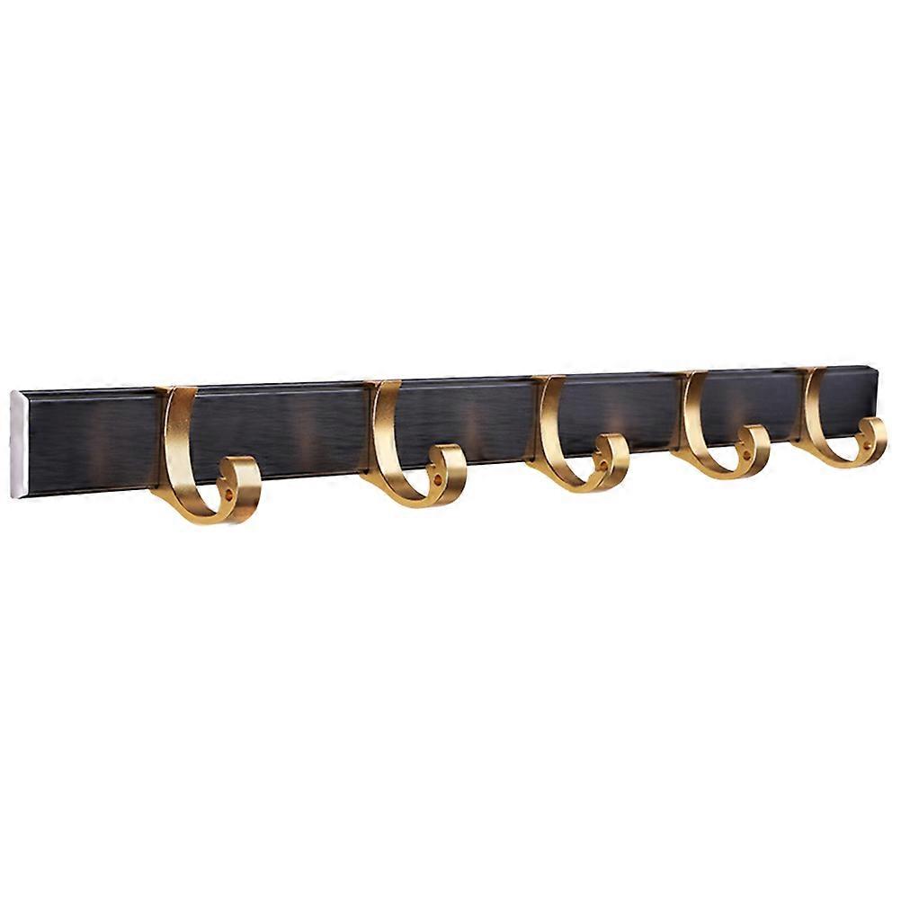 Movable Row Hooks for Aluminum Alloy Suitable for Bags Hats Keys Strong Loadbearing 6.3 Inches