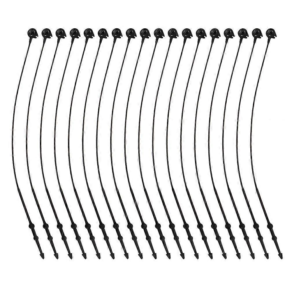 Plastic Tag Fasteners for Clothing Label Security with Black Lightweight and Easy to Use 5000 Pieces