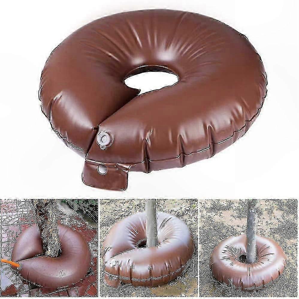 Heavy Duty 15 Gallon Tree Watering Bag, Slow Release Irrigation Ring, Reusable Drip System for Trees, PVC Material