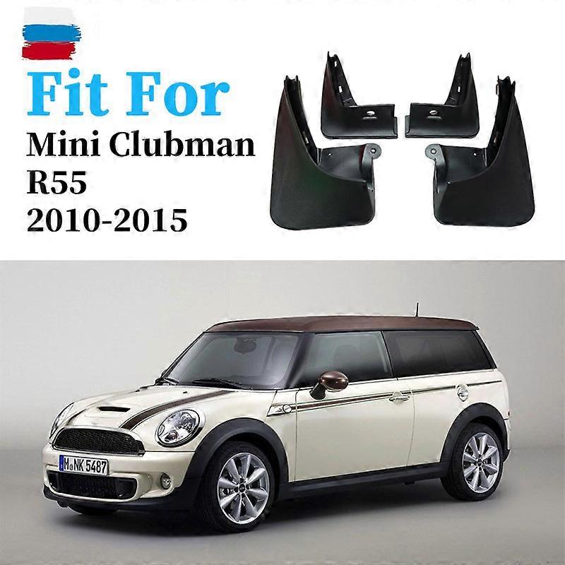 For Mud flaps for mini coopers clubman R55 Mudguards Fender Mud flap splash Guard Fenders Mudguard car accessories Front Rear 4 pcs