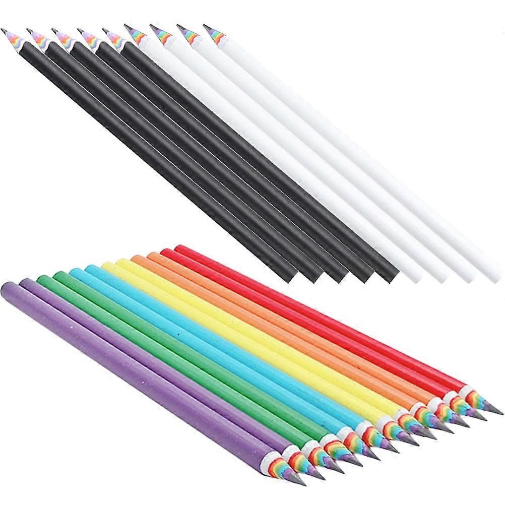 20Pcs Adorable Kids Writing Pencils In Assorted Color For School Use With Compact Design