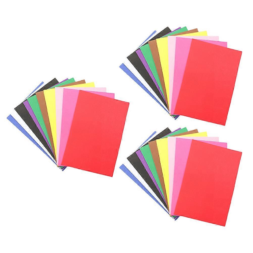 30pcs EVA Foam Sheets for Craft Projects – Colorful Decorative Sponge Paper for DIY Cards, Scrapbooking & Kindergarten Activities – Safe & Versatile