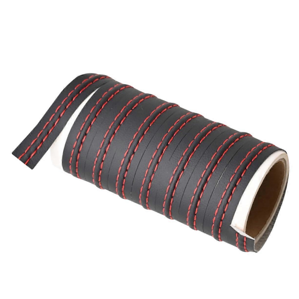 PU Car Decorative Strip Decorative Door Panel Adjustable for Different Models Easy Installation Tool-Free