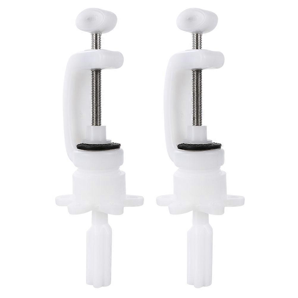 Wig Holder Mannequin Head For Hair Stylist Training 21X6.7cm Adjustable 2Pack