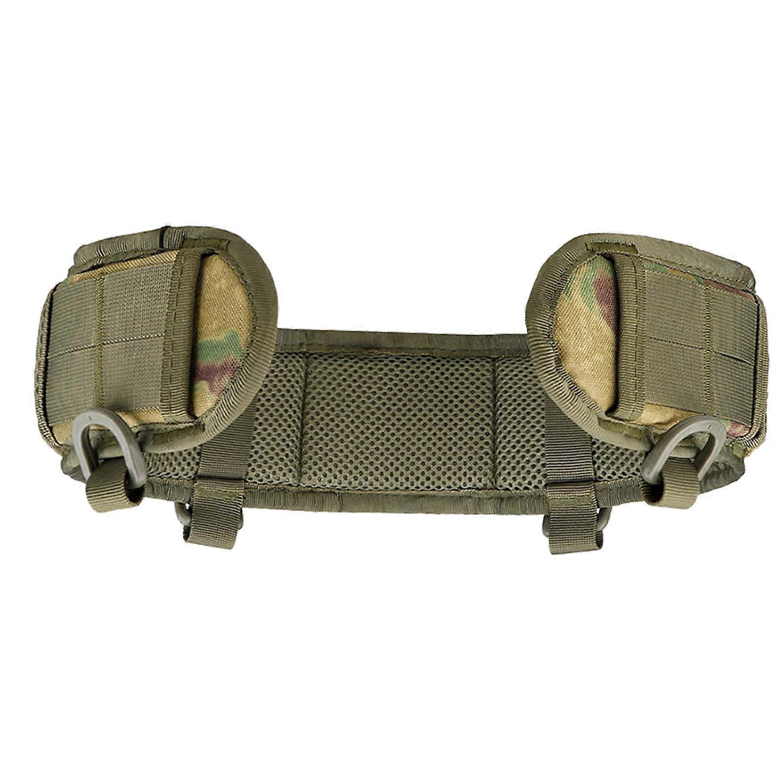 Combat Quick Release Belt with Adjustable Padding, Heavy Duty Buckle for Outdoor Sports and Tactical Equipment