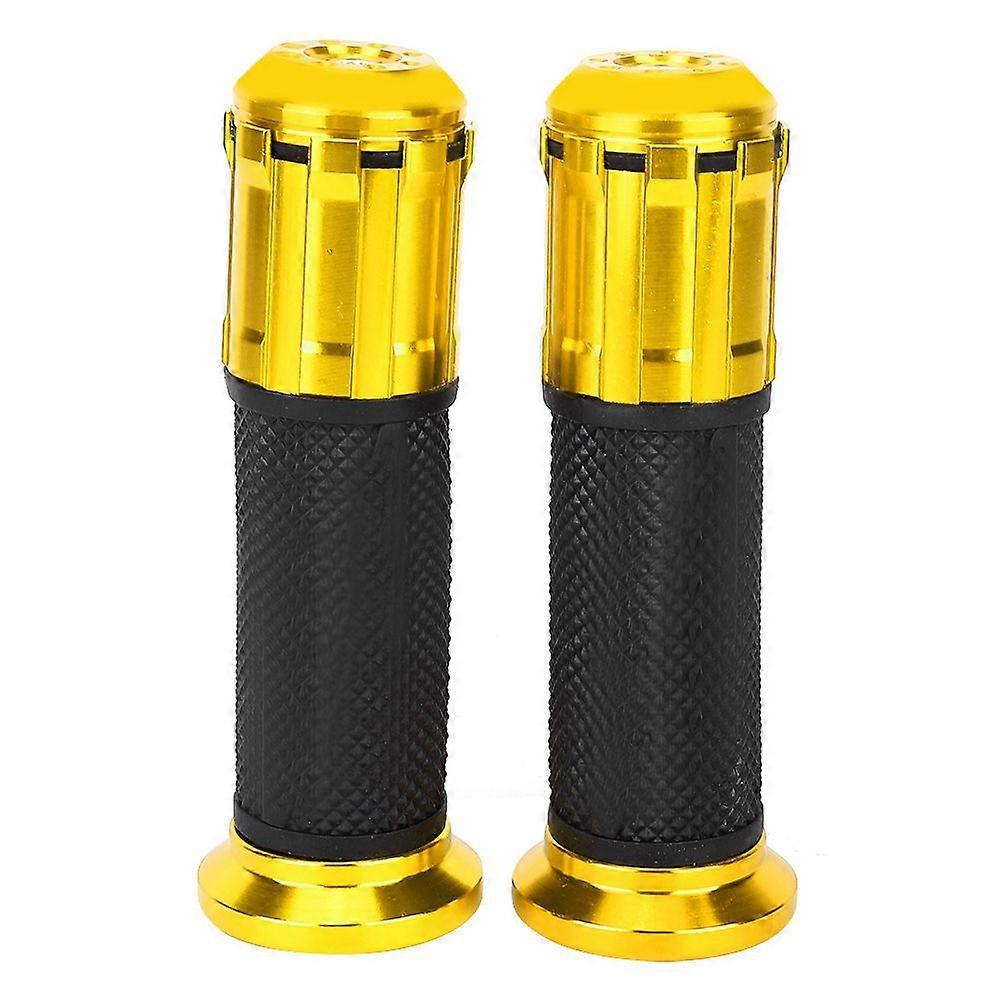 Universal motorcycle hand grip aluminum rubber accessory