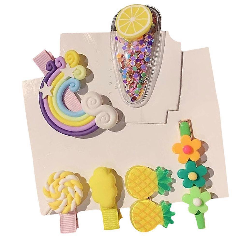 Dziewczęce spinki do włosów, żywiczne szpilki idealne do strojów dla noworodków i małych dzieci