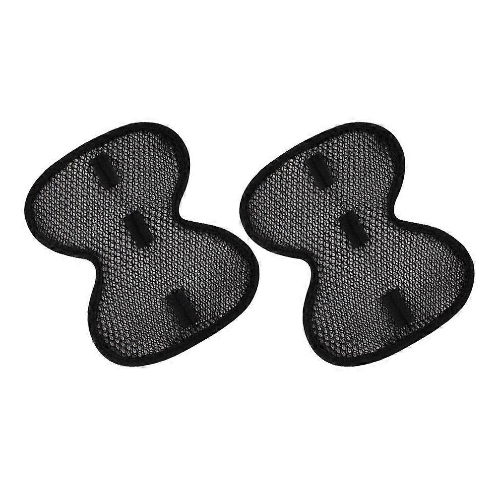 Riding Pads Breathable Pad Motorcycle Liner Polyester 26x20cm 2Set