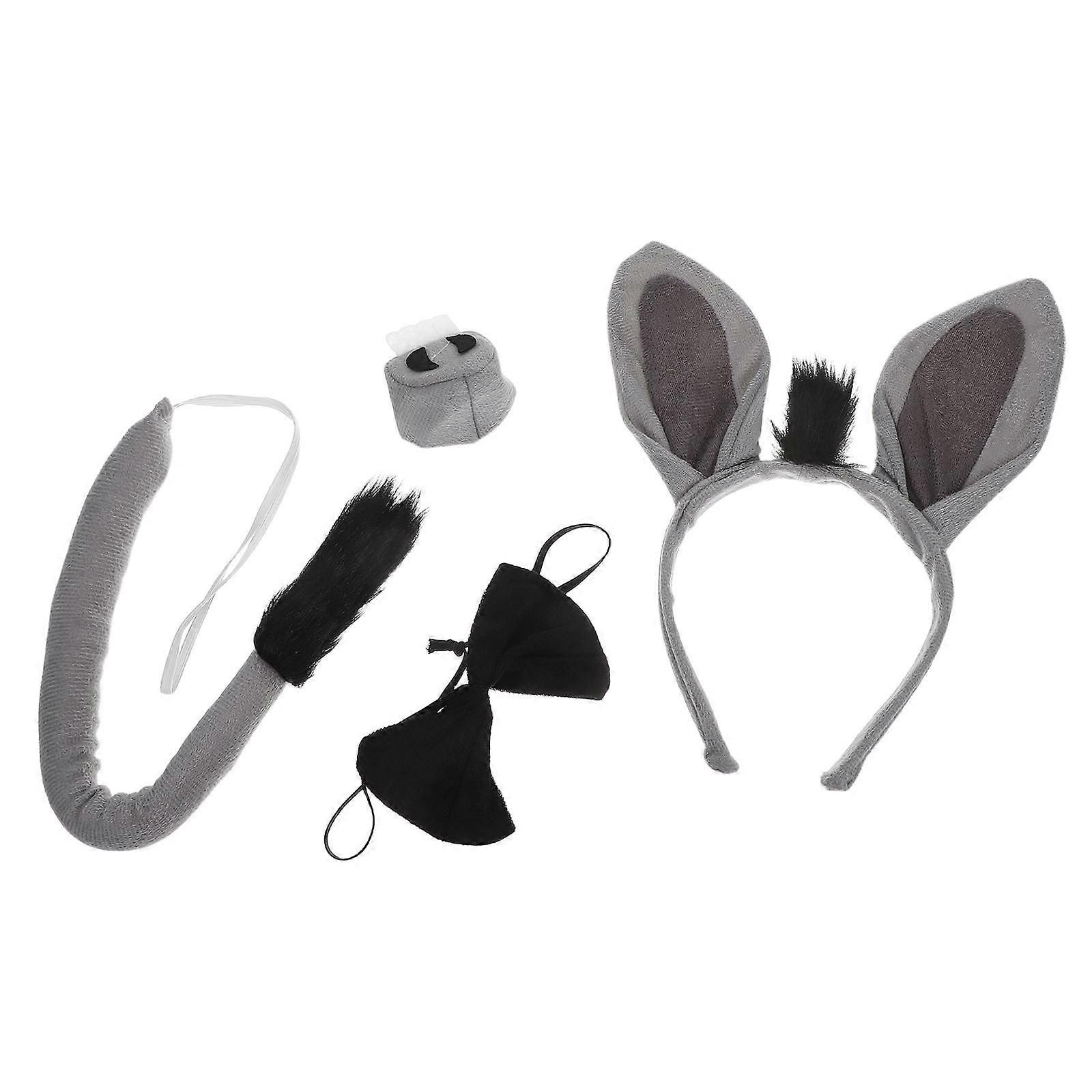 Cartoon Donkey Costume Components Perfect for Themed Events and Gatherings