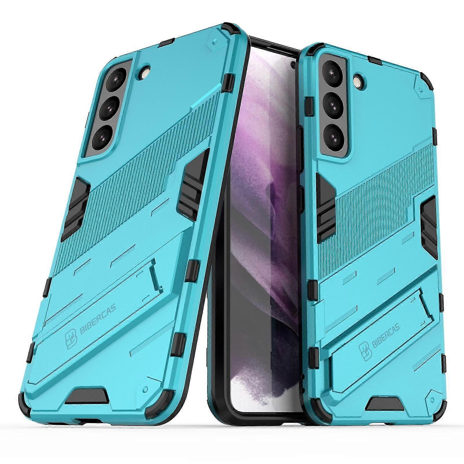 Slim Case For Samsung S22 Plus Shockproof Dual-Layer Stand Cover