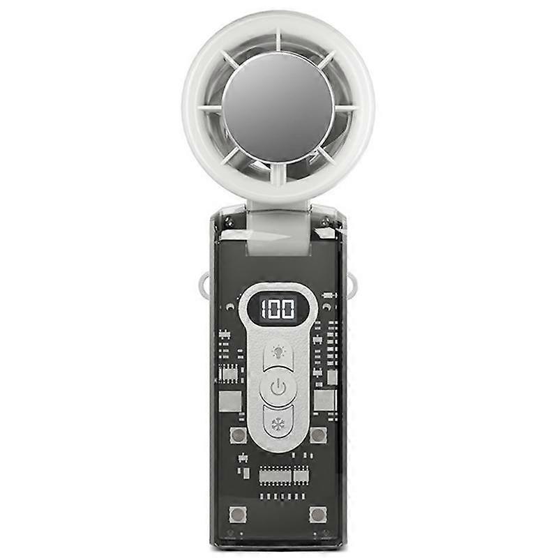 High Speed Folding Cooling Fan Powerful Semiconductor Handheld Turbine Fan