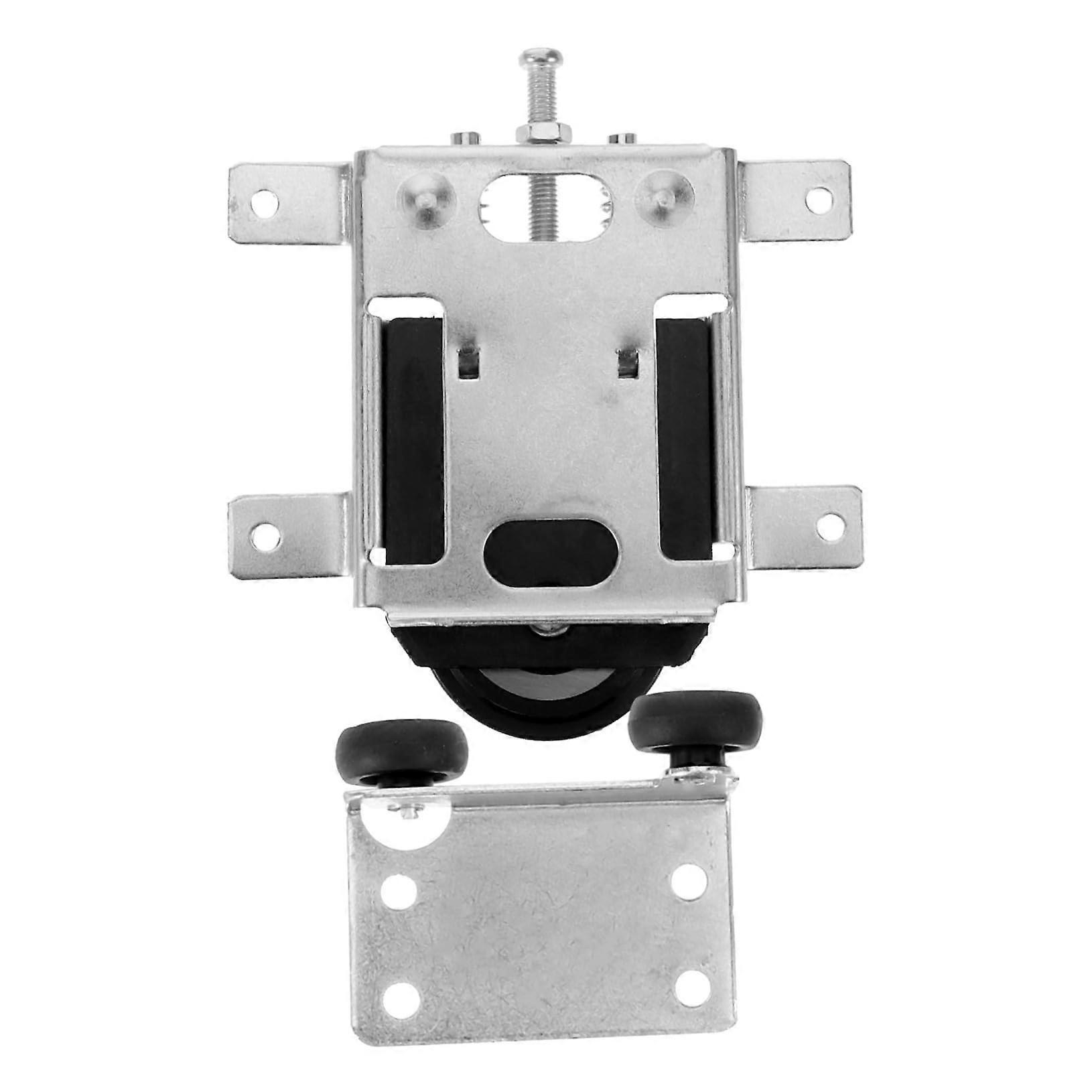 1 Set Adjustable Swivel Casters for Sliding Doors, NoiseDampening Rollers, Durable Material