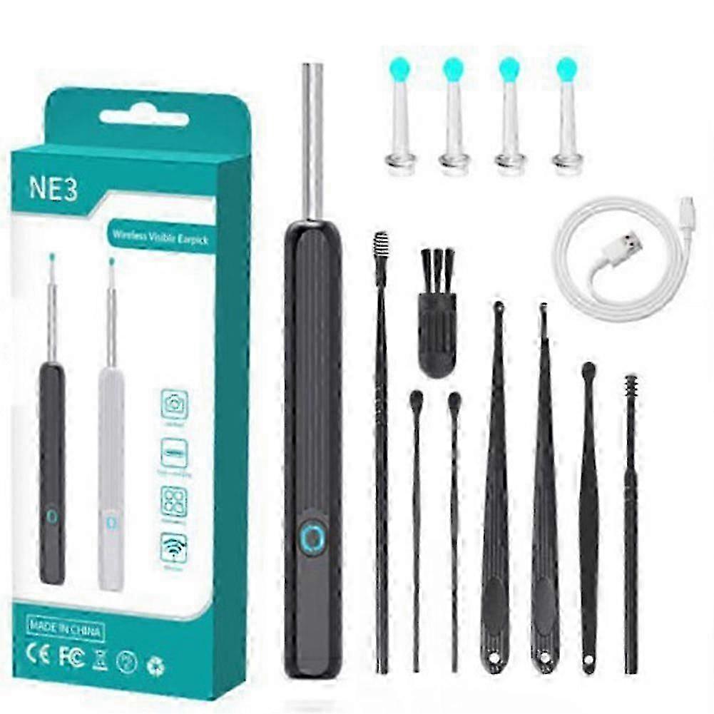 WiFi Smart Visual Ear Spoon - Portable Ear Cleaning Endoscope for Kids & Adults, Safe & Easy Ear Care Tool