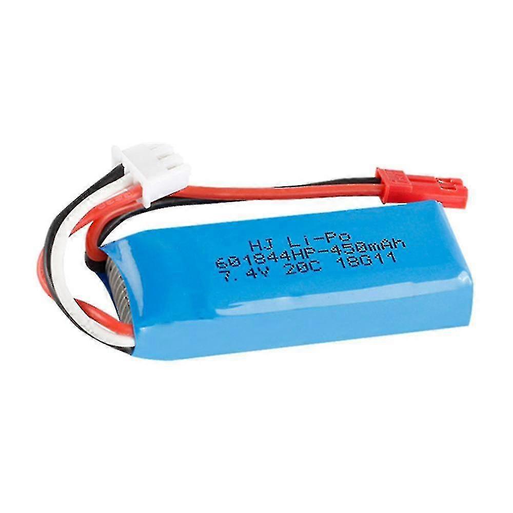 2025 μπαταρία 7.4v για Wltoys K969 K989 K999 P929 P939 Rc μέρη αυτοκινήτων 601844 σύνολο μπαταριών και φορτιστών 7.4v 450mah 20c Lipo