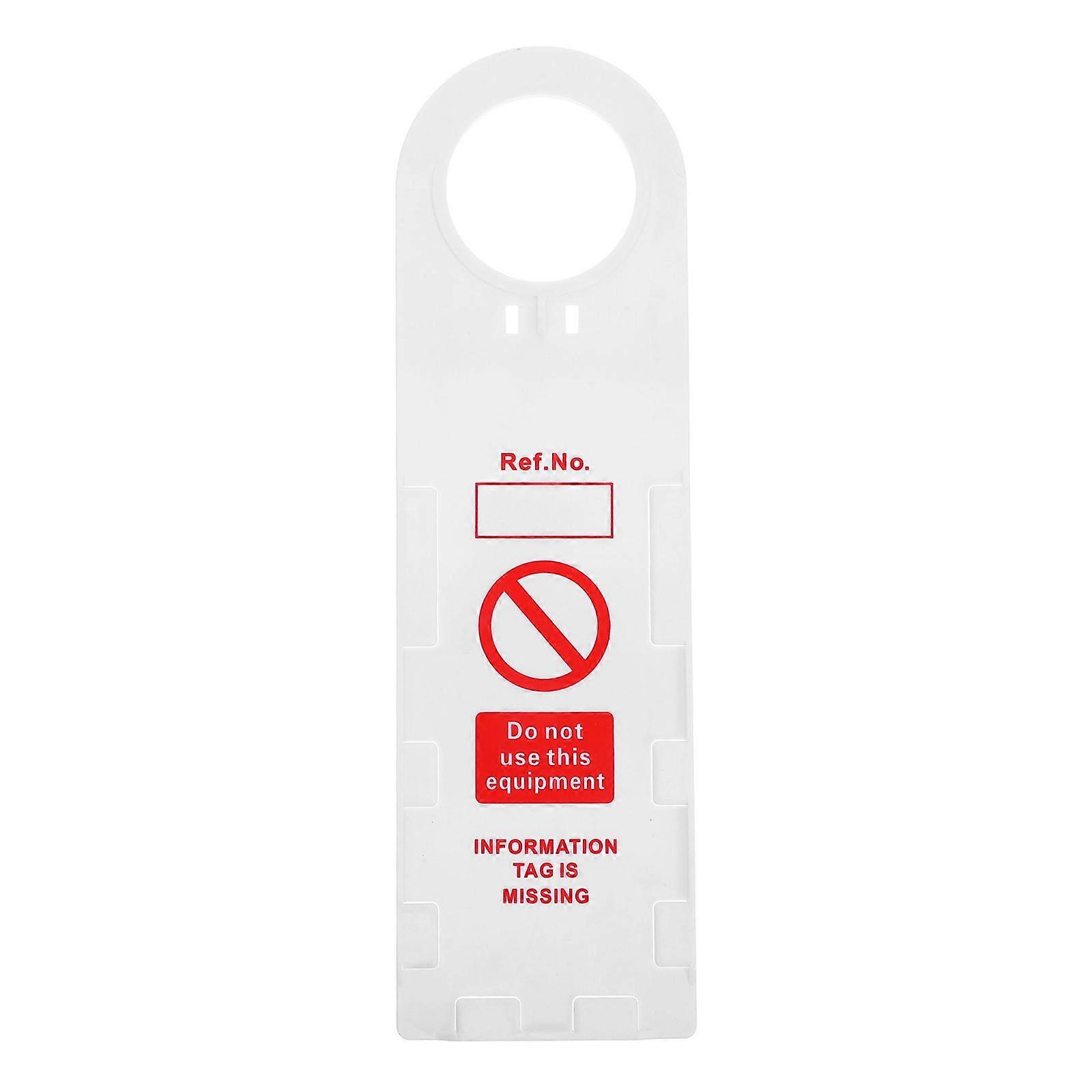 Scaffold Safety Tag Writable Warning Label for Construction Sites Scaffold Tag Scaffold Inspection Tag Warning Label Scaffolding Safety Tag