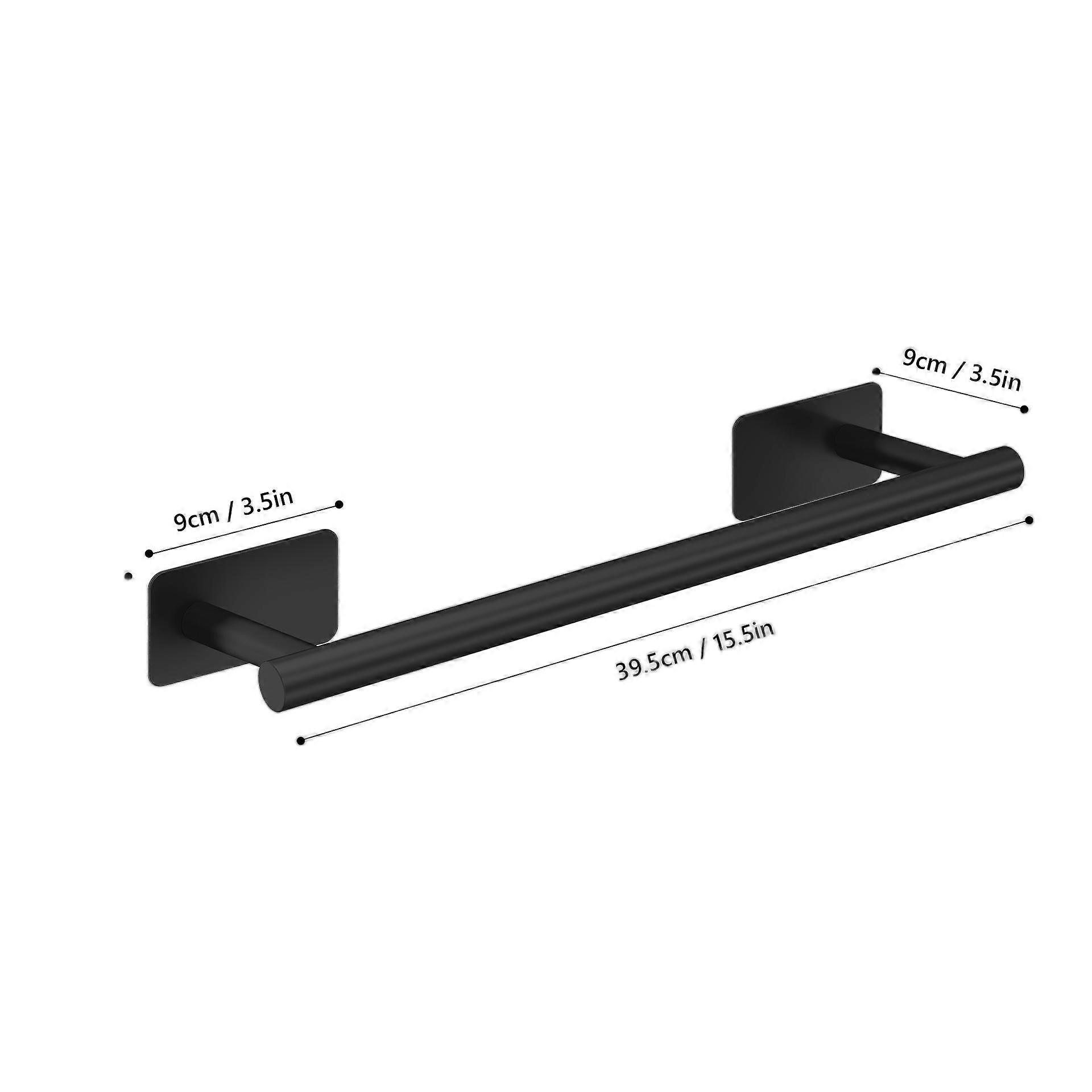 Stainless steel towel bar, multiple bases and multiple processes, 40cm, bathroom towel rack