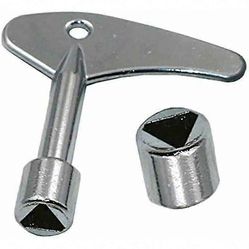2 Pack 9mm Triangle Key with Triangle Key Switch for Emergency Gas Electric Lift