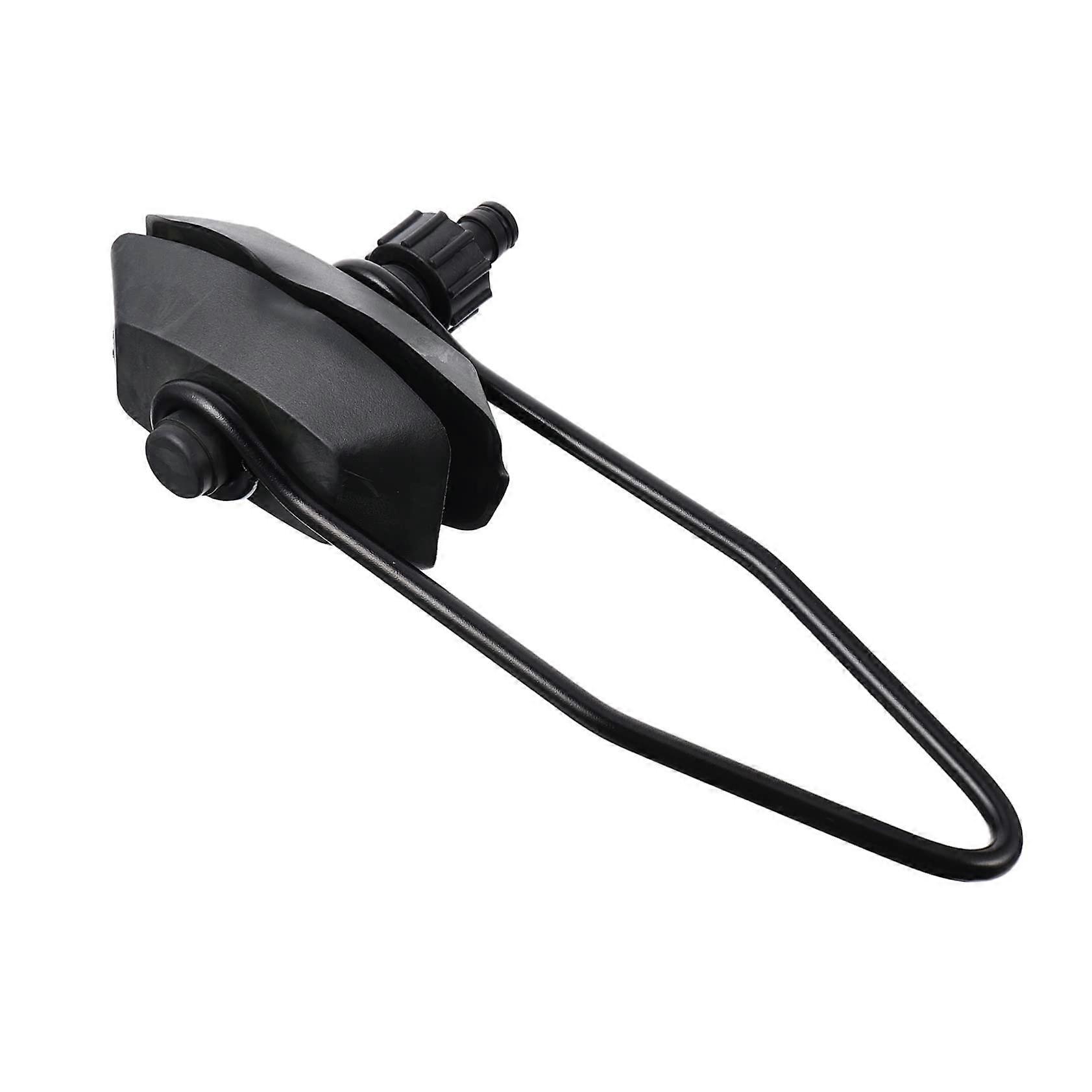 Outboard Motor Flush Clean Kit Engine Flush Rectangular Flusher Boat Muffs Hose Motor Cleaning Tool Black 30X14.5CM