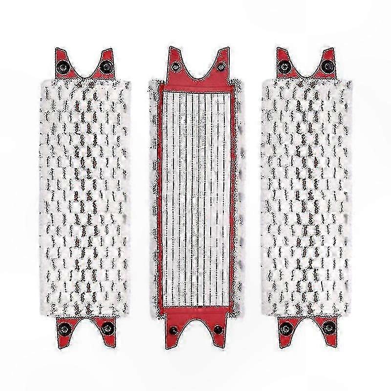 3-Pack Microfiber Mop Head Refills for Spray and Flat Mops