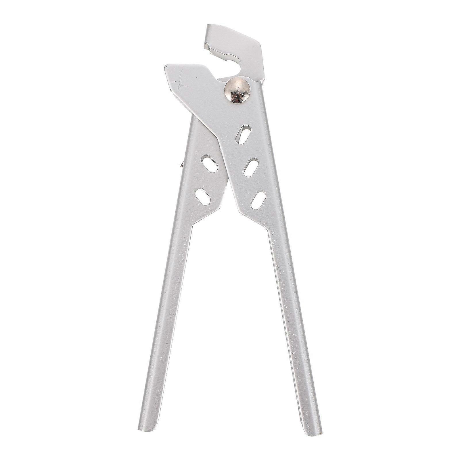 Silver Pan Clamp for Pot Use with Adjustable Design 1Pcs Outdoor Frying Pan Clip