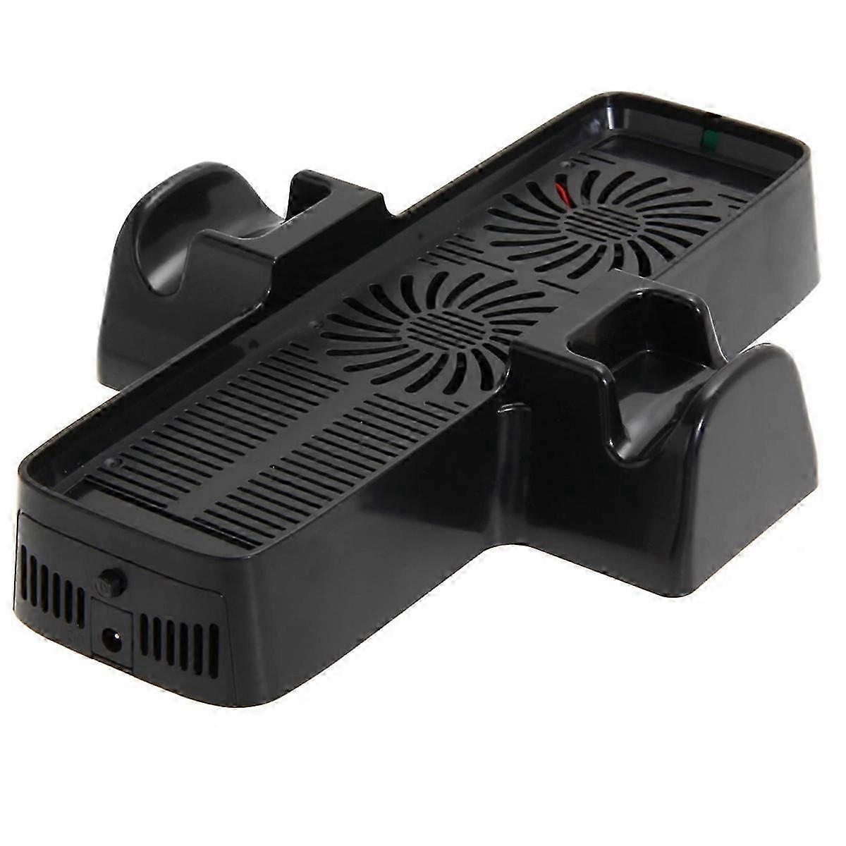 Console Fan Heat Dispersion Accessories with Dual Dock Stand Cooler for Game Controllers 360 - For Better Ventilation
