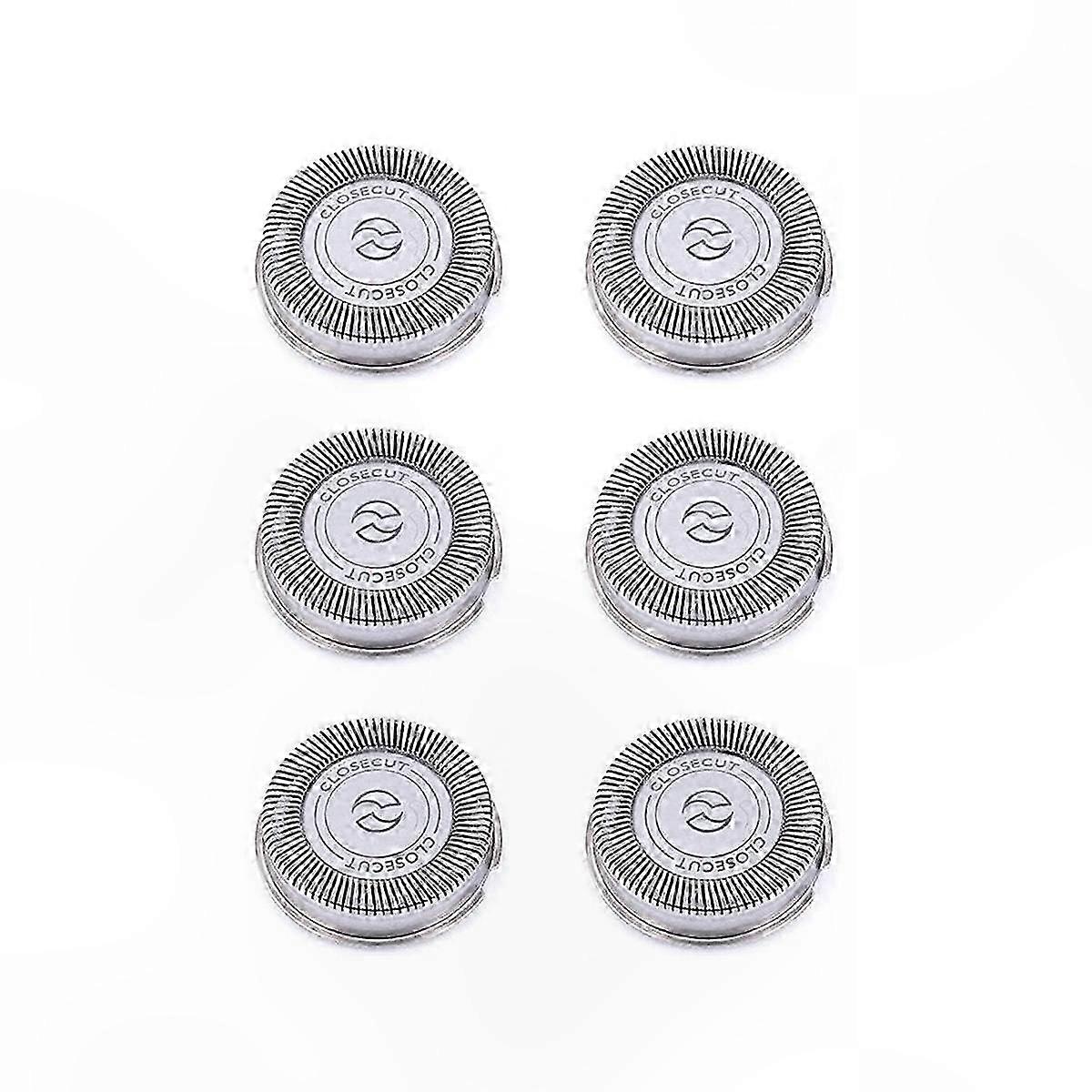 Replacement Shaver Heads for Series 3000, 2000, 1000 with Sharp Durable Blades, 6 Pack Compatible Models
