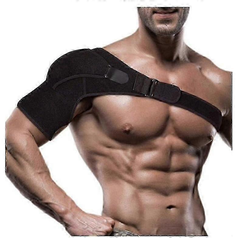 Adjustable Shoulder Support Brace for Rotator Cuff and Bursitis Pain Relief