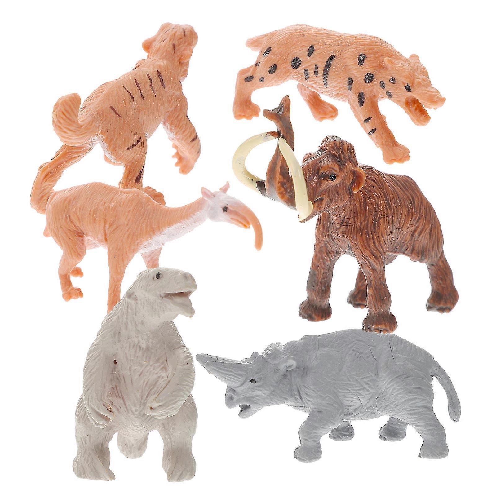 Children Cognitive Toys Simulation Ancient Model Toys for Kids Parties Plastic Assorted Color Educational 1 Set