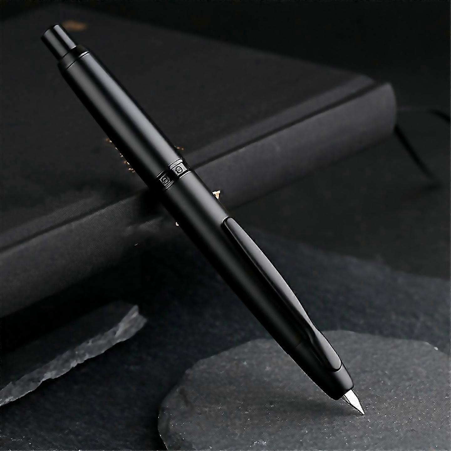 For Retractable Fountain Pen Extra Fine Nib Metal Matte