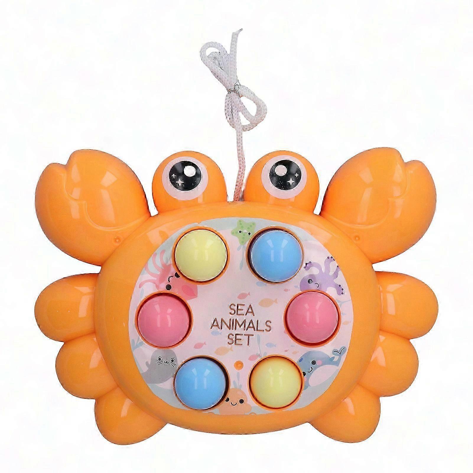 Crab Shaped Hammering Toy - Colorful Educational Pounding Game for Coordination Skills