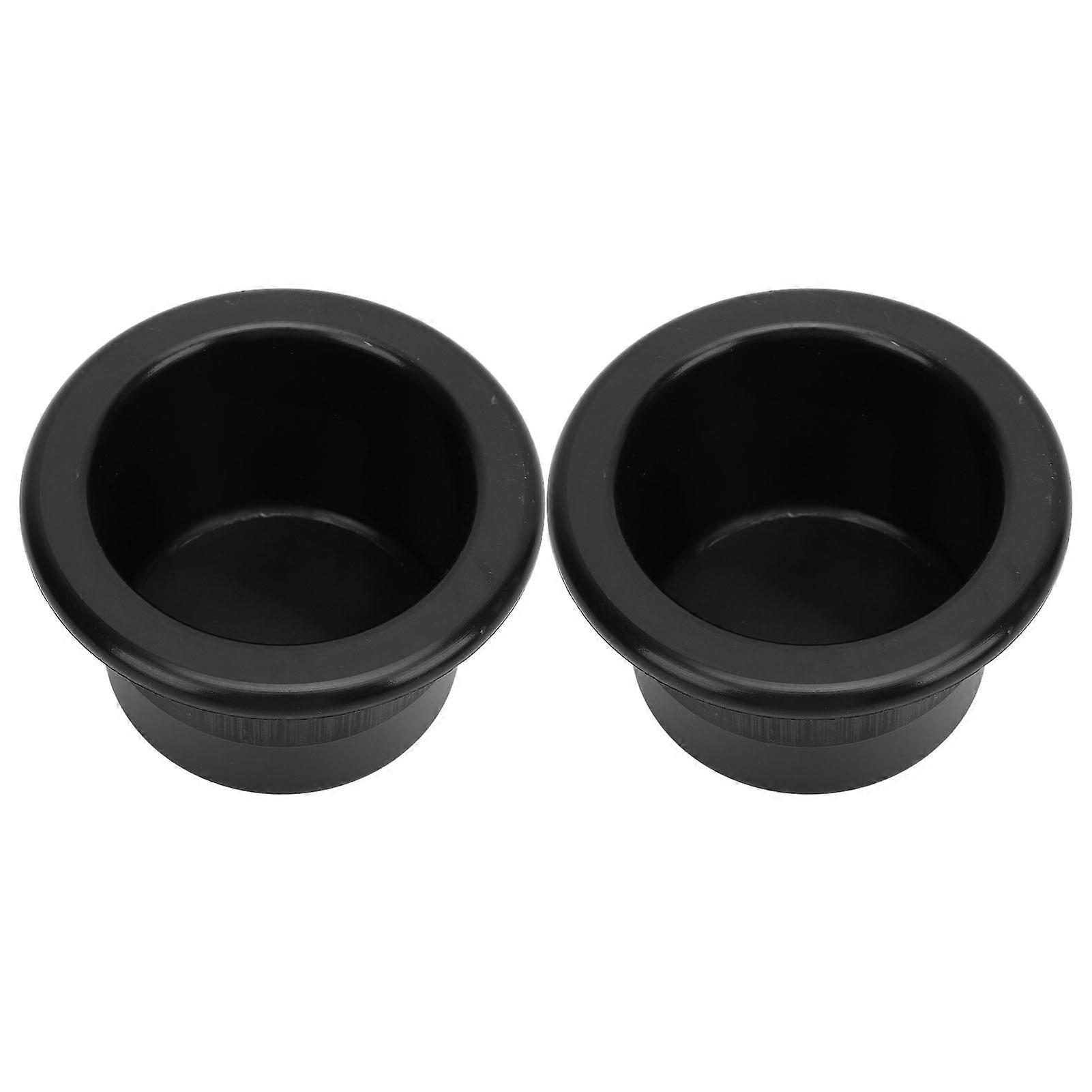 2PCS 2.7in ABS Plastic Cup Holder Insert Universal Fit Easy Clean