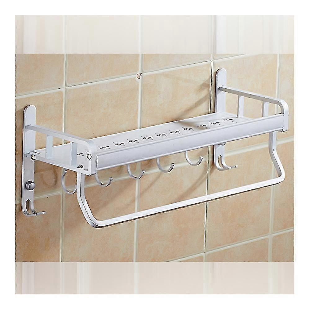 Holeless Single Layer 40cm Wall Hanging Storage Rack