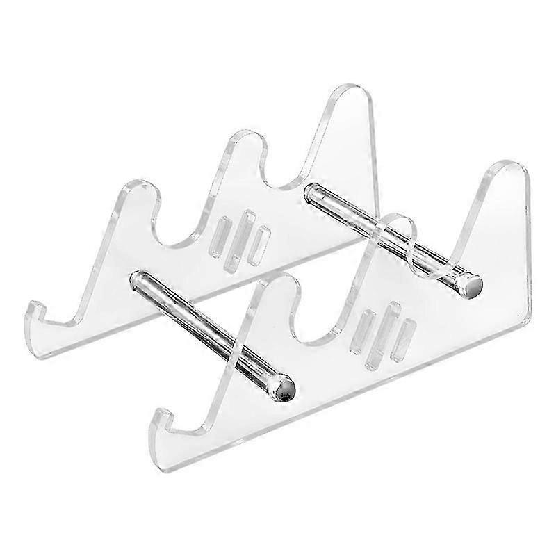 Transparent Clear Acrylic Mechanical Keyboard Holder Stand Support 2/3 Slots