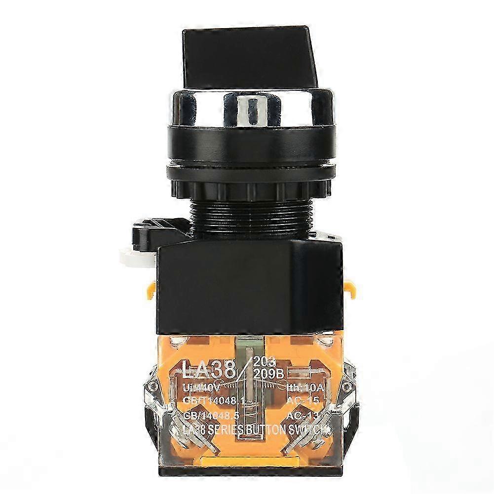 High quality Two-speed knob self-reset push button switch LA38-11BX22 (short