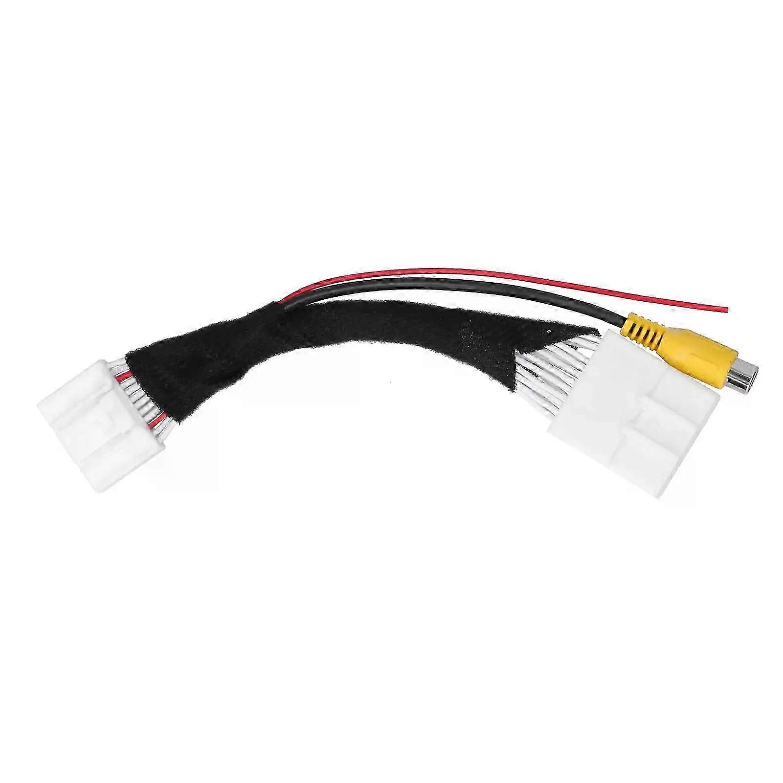 Reverse Rear View Camera Input Harness Camera Add-On Harness 24Pin Reverse Camera Harness Easy To Use Fit For Fit For Vehicles