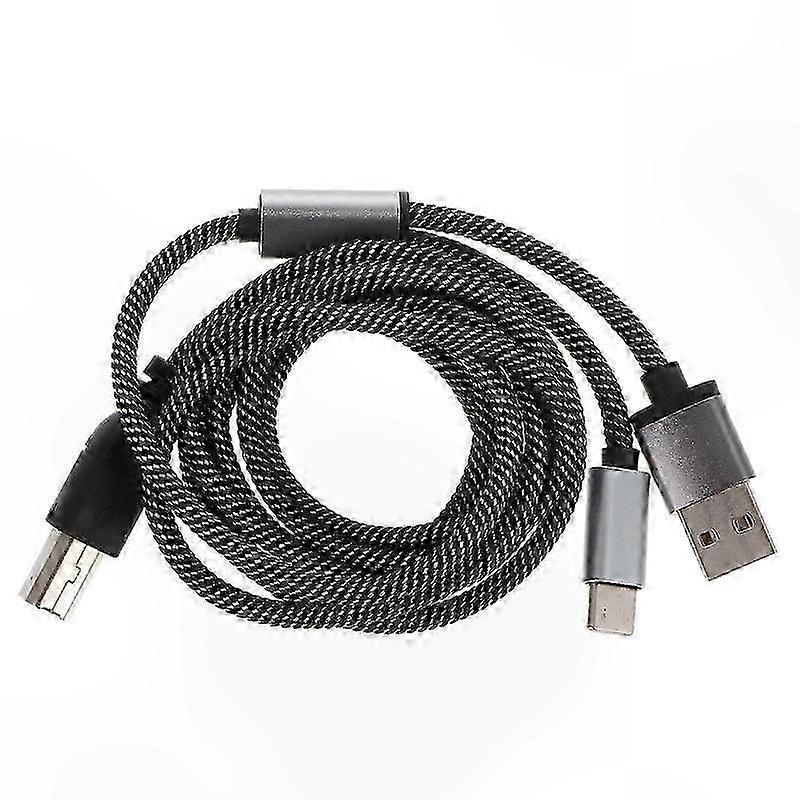 MIDI to USB Adapter Cable for Printers and Controllers, 140x0.5cm Connection Solution