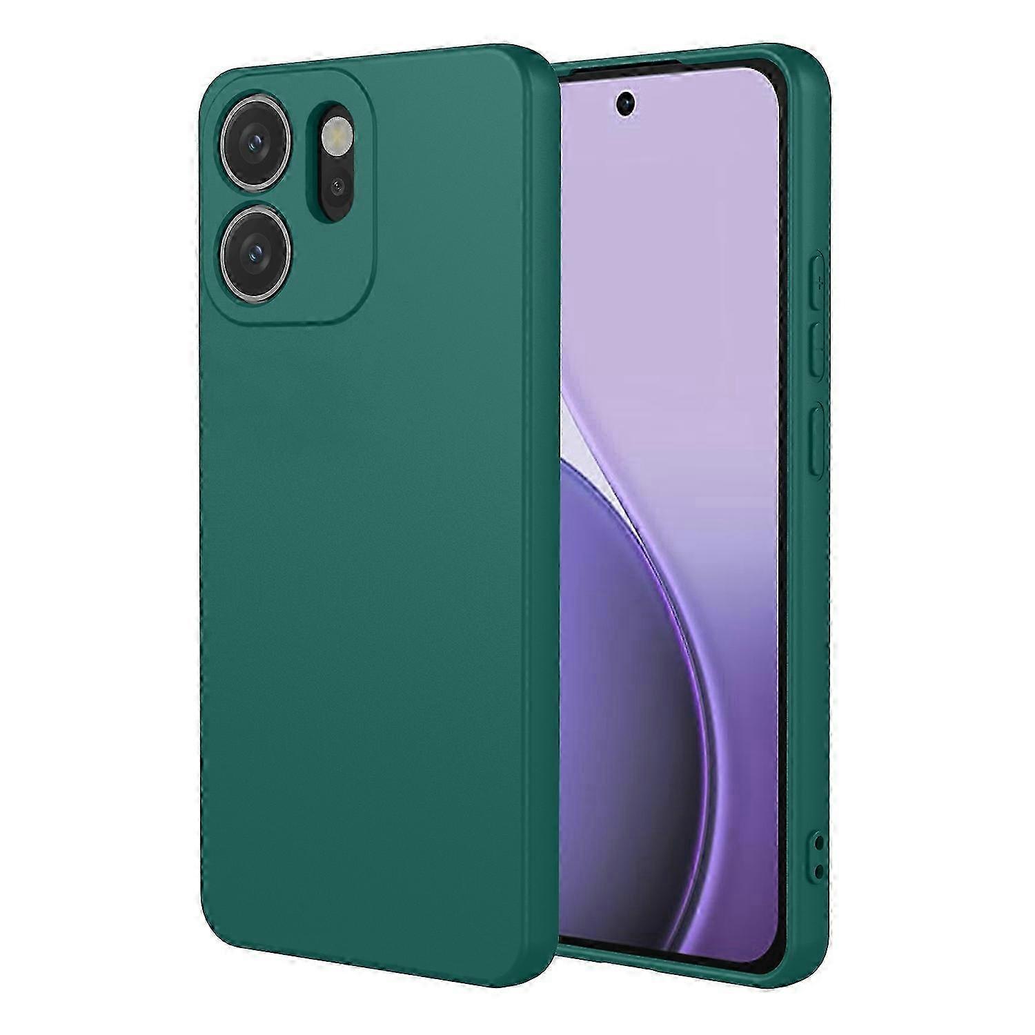 A Soft TPU Shockproof Protective Phone Cover and Case designed for the Oppo Reno14 F 5G.
